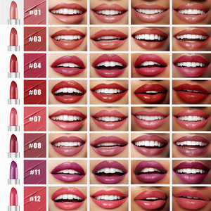 Lipstick Lip Gloss Vegan Gel Stain-Resistant Non-Smudging Moisturizing Waterproof 3.5g Regular Size Cross-Border Bestseller Wide - Product Image 1