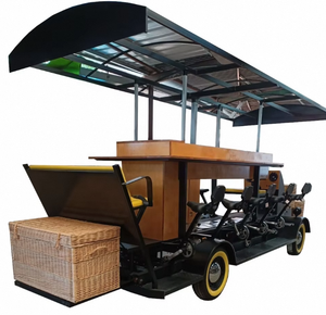 Vélo de ville, vélo électrique à pédales, vélo de fête moderne à 4 roues, vélo à bière, vélo électrique de tourisme, vélo à pédales, bus à vélo, cyclisme - Product Image 4