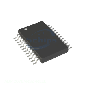 ADM207EARSZ-REEL Components Electronic 24 SSOP (0.209", 5.30mm Width) Interface Manufacturer Channel - Product Image 1