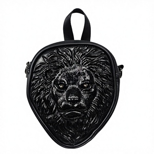 <span class=keywords><strong>Mini</strong></span> <span class=keywords><strong>mochila</strong></span> Monarch of Shadows con cabeza de león - Product Image 5