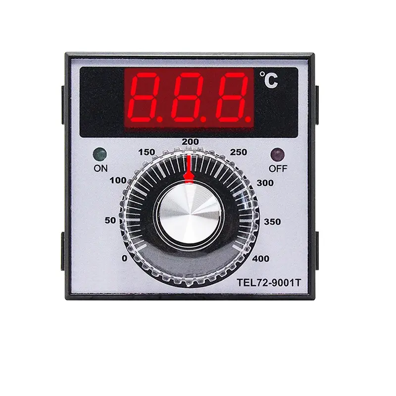 Controlador de temperatura digital TEL72-9001T ac220v/380v, controlador de temperatura digital 0 a 400c para forno de cozimento, controlador de termostato