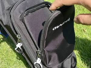 MAZEL <span class=keywords><strong>Golf</strong></span> Stand Bag para Driving Range, Par 3 y Executive Course Fácil <span class=keywords><strong>de</strong></span> llevar Pitch n Putt <span class=keywords><strong>Golf</strong></span> Bag - Product Image 4