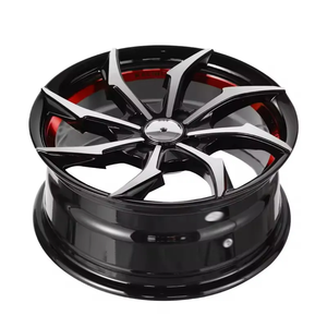 Roda de Liga Leve Aro 14 15 16 17 com PCD 100-114.3 Rodas Tuning Face Diamantada Preta Teste JWL VIA - Product Image 2