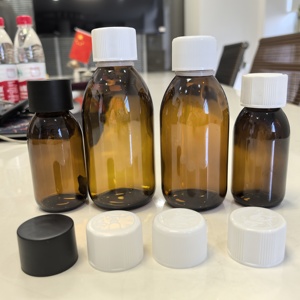 28 Mét Matte màu nhựa nắp vặn, trẻ em kháng và trẻ em kháng <span class=keywords><strong>Cap</strong></span> cho Syrup chai - Product Image 6