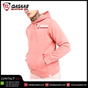 High Quality French-Terry Hoodie Custom Logo Blanked 100% Cotton Men Over-Sized Cotton-Fleece Breathable Street <b>Wear</b> Hoodies - Product Image 3