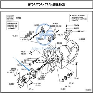 Convertidor de Par de Transmisión para Montacargas, Pieza 245299 para Clark 245299 - Product Image 2
