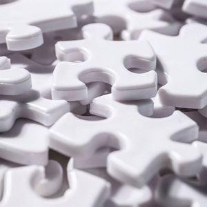 พวงกุญแจลูกบอลจิ๊กซอว์ 3 มิติ แบบกำหนดเอง พลาสติก ABS พิมพ์ลาย UV ของขวัญแปลกใหม่ ของเล่น - Product Image 2