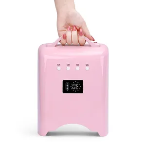 Lámpara <span class=keywords><strong>de</strong></span> Uñas LED UV Recargable Inalámbrica <span class=keywords><strong>de</strong></span> Alta Calidad <span class=keywords><strong>de</strong></span> 78 W con Base <span class=keywords><strong>de</strong></span> Metal para Secado Rápido <span class=keywords><strong>de</strong></span> Esmalte <span class=keywords><strong>de</strong></span> Gel - Product Image 3