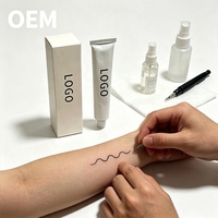 Tatuaje con Logotipo Personalizado de Textura Suave y Económico para Nuevos Estudios de Tatuajes y Centros de Servicios de Belleza Comunitarios