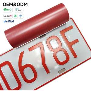 Placa de Matrícula Holográfica Personalizada Anti-Falsificación, Muestra Gratuita, MOQ Bajo para Placas de Matrícula <span class=keywords><strong>Personalizadas</strong></span> para Vehículos - Product Image 1