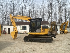 Nueva llegada de segunda mano Komatsu PC128 12.8Ton Excavadora sobre orugas Máquina excavadora usada con motor central y motor a la venta - Product Image 4