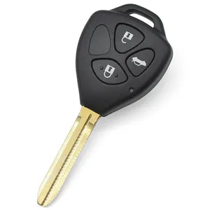 3 Buttons Xhorse Xkto03en Wired Universal Remote Car Key For T-oyota Style English Version