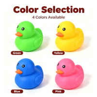 Grand Canard Squishy, Jouet à Presser Animal de Dessin Animé, Jouet Sensoriel Anti-Stress Personnalisé en Gros pour Enfants et Articles Souvenirs en Gros