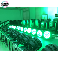 Projecteur LED Par étanche IP65 18x15W RGBW 4-en-1 DMX512 RDM 5/9CH avec boîtier en aluminium pour scène extérieure, mariage et événements