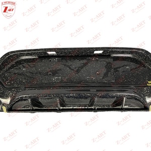 Diffuseur arrière en fibre de carbone Z-ART GTS Style X253 pour <span class=keywords><strong>GLC</strong></span> <span class=keywords><strong>Coupé</strong></span> 2016-<span class=keywords><strong>2022</strong></span>, lèvre arrière, spoiler bas, pièces de tuning aérodynamique - Product Image 4