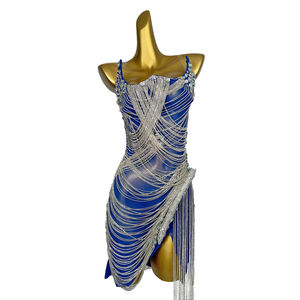 लक्जरी डायमंड पार्टी उत्सव बॉडीकॉन ड्रेस ड्रेस शाम लास वेगास के शो क्लब में महिला सेक्सी पेजेंट - Product Image 6