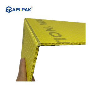 Panneau en nid d'abeille en plastique à angle droit PP avec tissu textile pour la protection de la surface du <span class=keywords><strong>sol</strong></span> de l'escalier - Product Image 1
