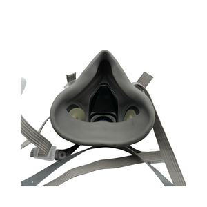 डबल फिल्टर रासायनिक गैस मास्क के साथ श्वसन आधा चेहरा सुरक्षा मास्क - Product Image 3