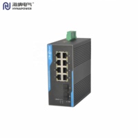 Switch Industrial OEM/ODM de 16 Puertos 10/100M Sin Administración, Montaje en Riel DIN, IP40 (-40 a 75°C) ℃   Entrada de 12-57 VCC, Certificación CE y FCC, para Automatización/Visión Artificial