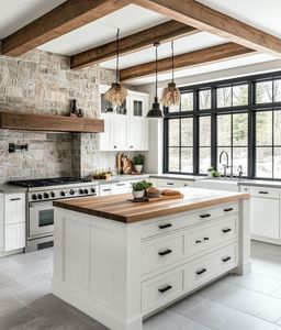 CBMmart 个性化厨房橱柜，带内置橱柜调料收纳架 - Product Image 1