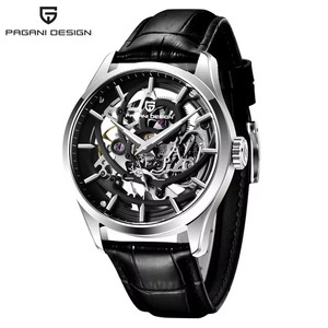 Drioshipping Brand Leather Men <b>Watch</b> Fashion Luxury Automatic <b>Mechanical</b> <b>Watch</b> 100m Waterproof <b>Watch</b> Relogio Masculino - Product Image 3