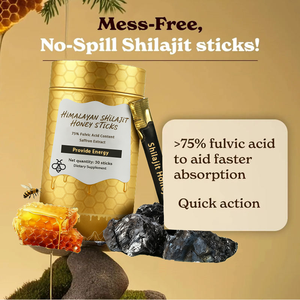 En stock – Bâtonnets de <span class=keywords><strong>miel</strong></span> au shilajit saveur fraise – Supplément de vitamines et d'acide férulique – Shilajit Nature - Product Image 2