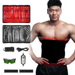 210 LED Chip Wrap Belt 660nm 850nm 54cm*34cm Wearable Weight Loss Red Light Therapy pad