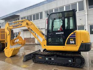 Excavadora usada Venta caliente buen precio KOMATSU PC56 PC120 Excavadoras sobre orugas usadas KomatsuPC120 en Shanghai China - Product Image 2
