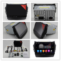 ZEST 9 "Zoll Touchscreen Android Auto DVD GPS-Player für Hyundai IX45 Santa Fe 2013 2014 Autoradio Stereo Navigation