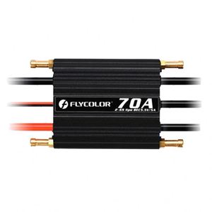 وحدة تحكم في السرعة الإلكترونية Flycolor بدون فرش 50A/70A/90A/120A/150A لبطاريات الليثيوم بوليمر <span class=keywords><strong>2</strong></span>-6S مع BEC 5.5V/5A وبطاقة برمجة للمعدات المعدنية - Product Image 1