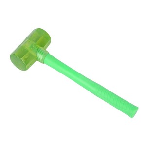 เหลี่ยมแปดเหลี่ยมยางตีตะปู เทียนหยู เจิ้งคุน ด้ามจับพลาสติกใสสีเขียว ทนแรงกระแทก เครื่องมือช่างก่อสร้าง ค้อนงานไม้ - Product Image 4