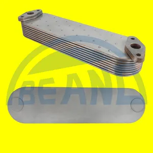 BPOC-2039 truck engine radiator stainless steel oil cooler ME084532 ME013360 for Mitsubishi 8DC8