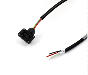 Cable de Alimentación para Motor Original MR-PWS2CBL03M-A2-L de 0.3M, 4 Núcleos, Estándar IP55 para HG-KR, HG-MR, HF-KP, HF-MP - Product Image 3