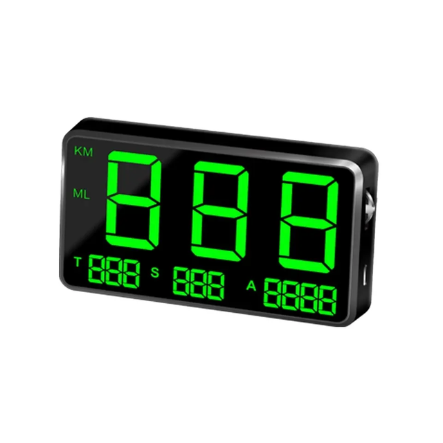 4.5 Inch  Head up Display C80 for All Cars and Truck Digital GPS Speedometer