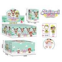 Zhiqu personnalisé OEM PVC princesse boîte aveugle jouet non toxique biodégradable fille poupée modèle Surprise enfants boîtes mystère