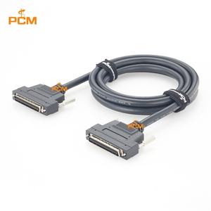 כבל SCSI HPCN68 זכר ל-HPCN68 זכר, MDR 68 פינים עם נעילת בורג, לאוטומציה תעשייתית, רובוטים, מערכת IO, בקרת תנועה CNC - Product Image 4