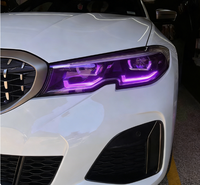 Modules DRL RGB SJC Auto Car Accessories pour BMW Série 3 G20 G21 G28 20-22 Non-Laser Système d'éclairage à puce RGB multicolore CSL