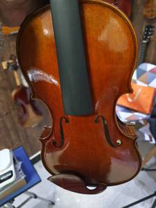 ไวโอลินรุ่น <span class=keywords><strong>Stradivarius</strong></span> ขนาด 4/4 3/4 1/2 เสียงไพเราะ หน้าไม้สปรูซแท้ หลังไม้เมเปิล ลายไม้ชัดเจน - Product Image 2