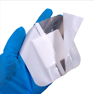 <span class=keywords><strong>Pansement</strong></span> en mousse de polyuréthane adhésif au <span class=keywords><strong>silicone</strong></span>, stérile, doux, hautement absorbant, pour ulcères, escarres et brûlures - Product Image 4