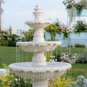 Fontana Scultorea in Pietra per Esterni con Vasche a Livelli, Figure Personalizzate e Rana per Progetti Commerciali e Hall di Hotel - Product Image 6
