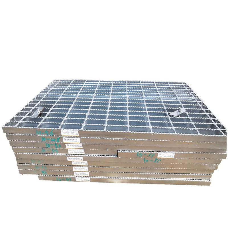 15X76mm Grating Heavy Duty Welding Hot Dipped Galvanized Grating Mesh High Load Heavy Duty Steel Grating for Trench Cover