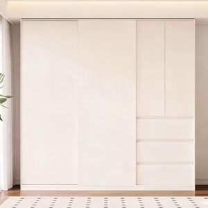 Organizador de Armario Moderno y Duradero para Dormitorio, Combinación de Armario de Madera Maciza con Gabinete de Madera y Sistema de Almacenamiento, Muebles de Dormitorio - Product Image 2