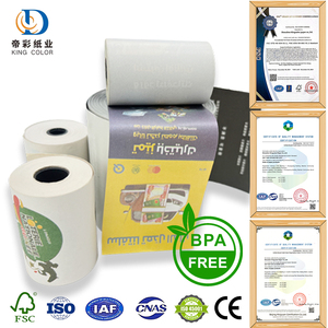 BPA miễn phí siêu thị tiền mặt đăng ký nhận 65gsm 57x38 80x80 80x60 giấy nhiệt cuộn <span class=keywords><strong>80mm</strong></span> - Product Image 3