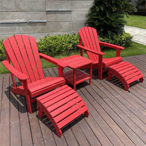 الأكثر مبيعًا كراسي حديقة فناء على سطح الشاطئ كراسي خارجية حديثة من البلاستيك عالي الكثافة الخشب ترينتس - Product Image 4