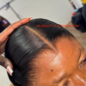 Perruque en cheveux humains prête à porter, dentelle frontale HD 6x5, cuticules alignées, perruques en dentelle indienne, perruques en dentelle HD sans colle pour femmes noires - Product Image 3