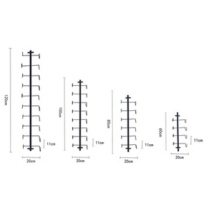 tienda pared instalada metal expositor para botella de <span class=keywords><strong>vino</strong></span> <span class=keywords><strong>tinto</strong></span> - Product Image 4