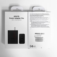 Chargeur mural super rapide 65W à 3 ports PPS/PD 65 Watt EP-T6530 Adaptateur GaN pour Samsung Galaxy S26 Ultra/S25/S25/S24