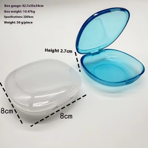 Cadeaux dentaires avec LOGO personnalisé, étui pour appareils orthodontiques, boîte de retenue pour prothèses dentaires, boîte de rangement invisible, boîte de plateau d'alignement - Product Image 3