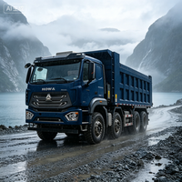Truk Dump HOWO NX 8x4 Multi-scene Cocok untuk Tambang, Bendungan, Tambang Batu, Transportasi Sampah Perkotaan, Truk Tipper Berat
