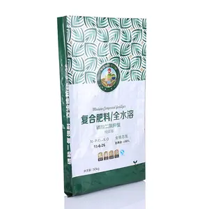 New Design Biodegradable Fertilizer Packaging Bag PP Woven 50kg Fertilizer Bag For Sale Fertilizer Plastic Bags